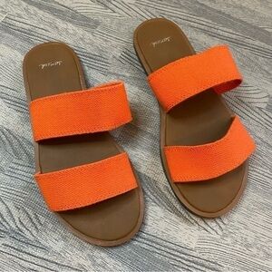Sanuk “Yoga Gora” Coral Sandals